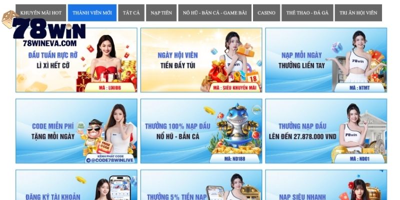Chia sẻ khuyến mãi nổi bật cho người dùng mới