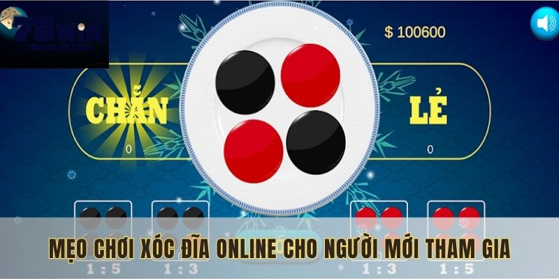 Mẹo chơi xóc đĩa online cho người mới tham gia